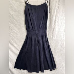 Vintage Gap Cotton Gauze Sundress S Lightweight Adjustable Straps Midi Dress